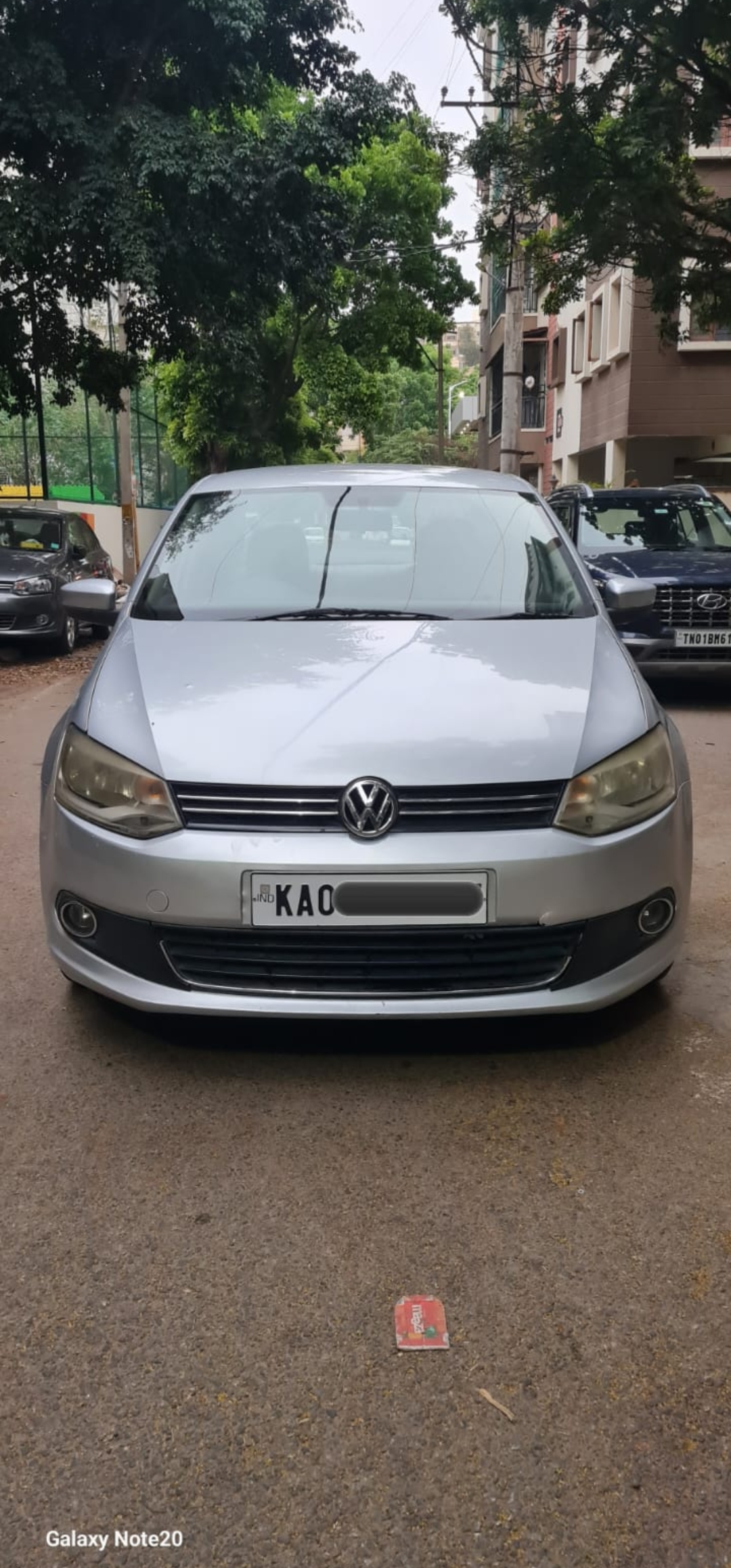 Volkswagen Vento used car in Bangalore