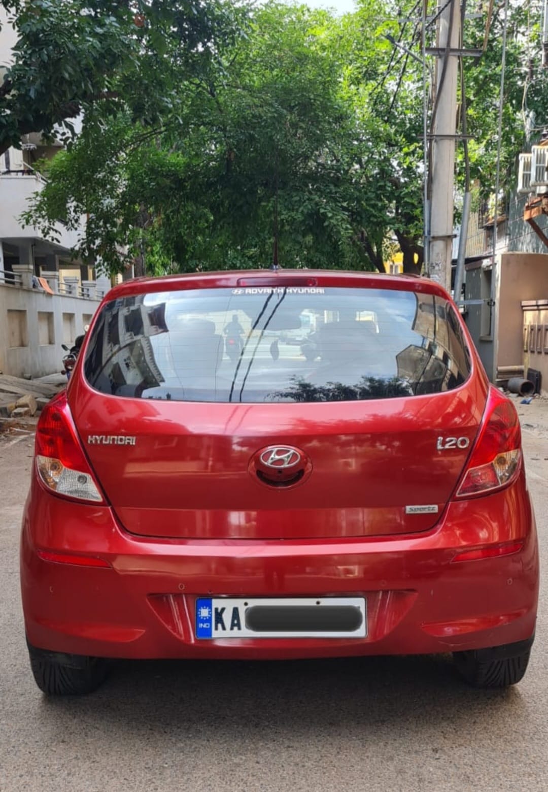 Hyundai i20 used car in Bangalore