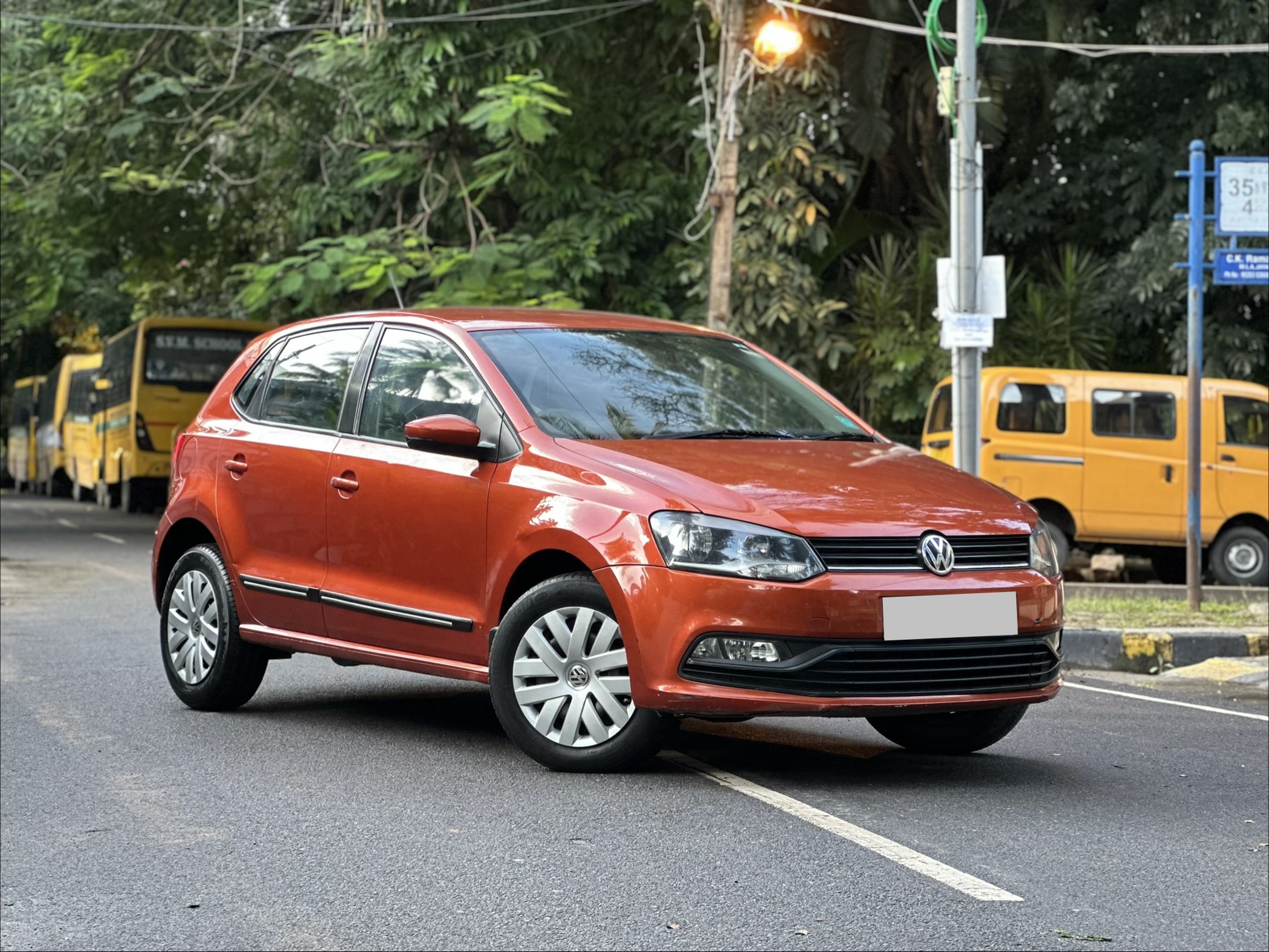 Volkswagen Polo used car in Bangalore